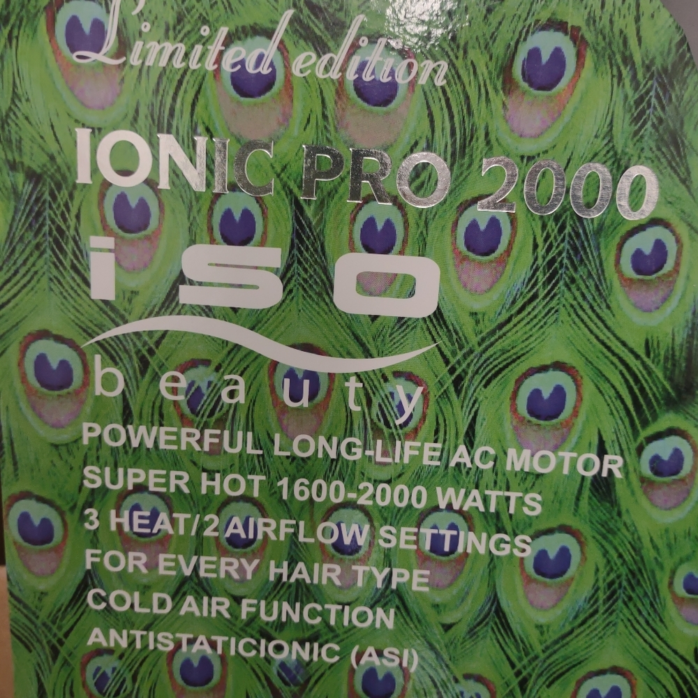 NWT ISO Professional Limited Edition PRO Blow-dryer - Picture 2 of 4